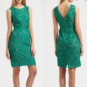 BCBG Alice Green Lace dress 2